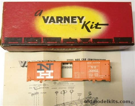 varney steel side box car 350|Varney 1/87 New Haven Metal Box Car With Trucks .